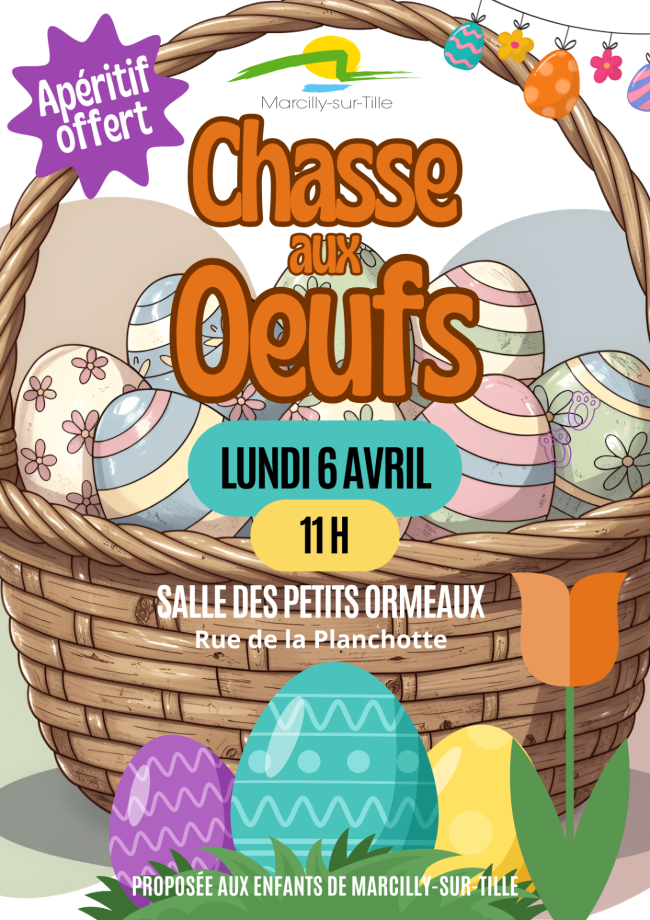 Chasse aux oeufs 2026