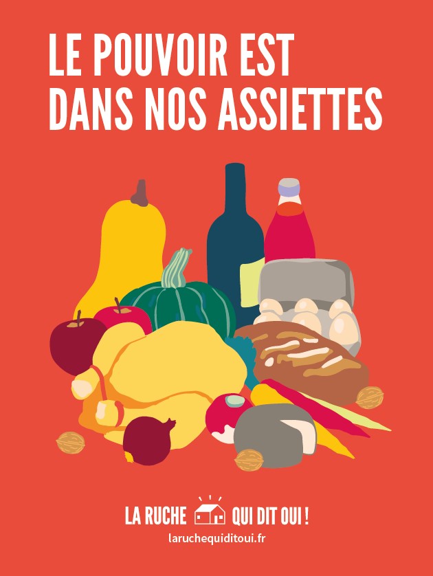 Affiche la ruche qui dit oui